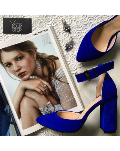 Босоніжки з натуральної замші Арт. 35-7/44Ок