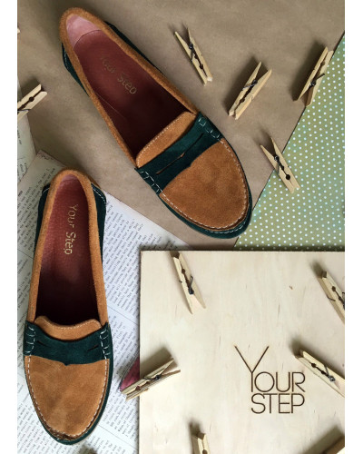 Мокасины из натуральной замши Арт. 05-10