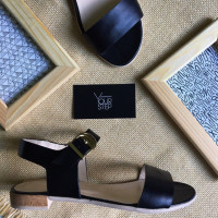 Сандали из черной кожи Арт.: 10-12/110