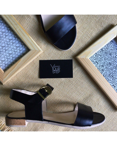 Сандали из черной кожи Арт.: 10-12/110