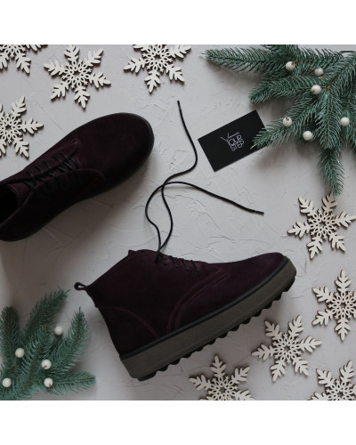 Черевики із замші Арт.12-20(Ls6)