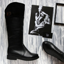 Чорні чоботи Арт. 12-18(Sn4)