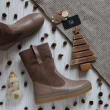 Полусапоги бежевого цвета Арт. 12-2Ls