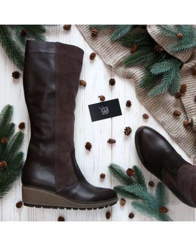 Чоботи на танкетці Арт.30-1(Ir3)