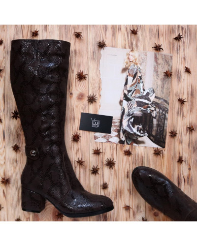 Чоботи із нубуку Арт. 605-2Ок-3326(2)