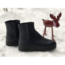 Челсі з натуральної шкіри з ефектом потертості Арт. 12-28Ls