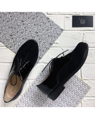 Туфлі чорного кольору Арт. 12-29/10120