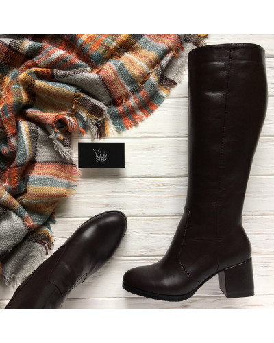 Чоботи із натуральної шкіри Арт. 605-2Ок