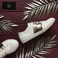 Кеди з натуральної шкіри Арт. Т-2/003