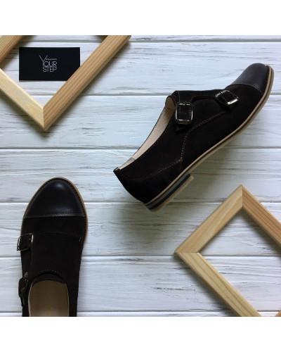 Монки з натуральної замші Арт. 12-25