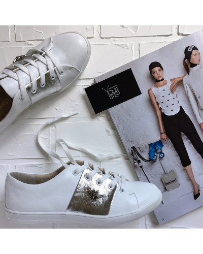 Кеди з натуральної шкіри Арт. Т-2/003-3650