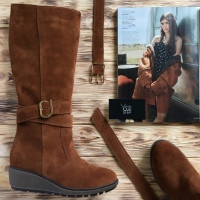 Чоботи на танкетці Арт.30-1(Ir3)-0036