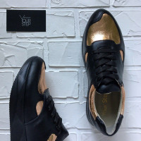 Кросівки з чорної шкіри Арт. 15-2ДОП*