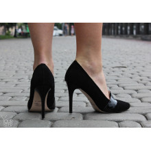 Туфлі-човники чорного кольору Арт. 35-8Os