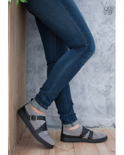 Замшеві мокасини Арт. Em-2