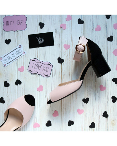 Босоніжки на підборах Арт. 605-5/45