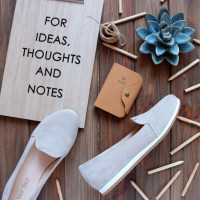 Сліпери із бежевої замші Арт. 05-3К(Am4)