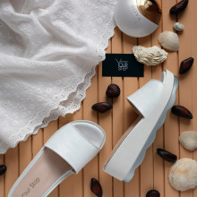 Шкіряні шльопанці Арт. 228-1