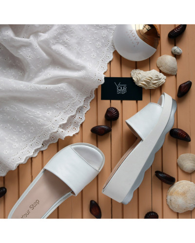 Шкіряні шльопанці Арт. 228-1