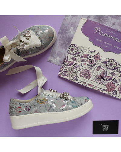 Кеди сірого кольору Арт. 33-1/143-3689