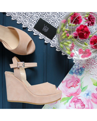 Босоніжки із замші Арт. 11-1Ot