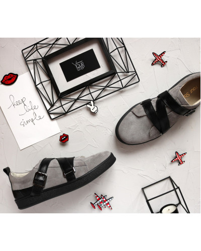 Замшеві мокасини Арт. Em-2