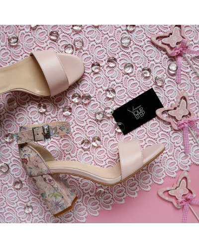 Босоніжки на підборах Арт. 853-3/48Ок