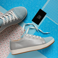 Кеди із натуральної шкіри Арт. Em-1