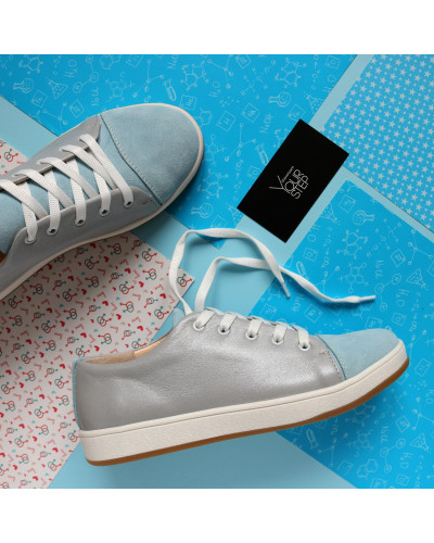 Кеди із натуральної шкіри Арт. Em-1