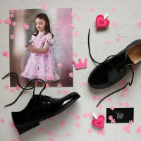 Туфли из черной лаковой кожи Арт. 100-1 ДОП*