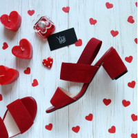 Босоніжки червоного кольору Арт.: 615-5Ок