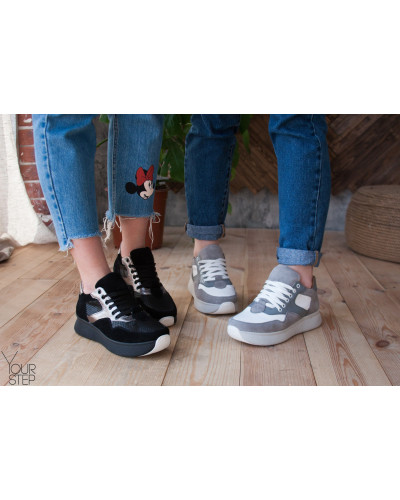 Кросівки чорного кольору Арт. Om-1