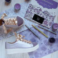 Кеди зі шкіри та замші Арт. 33-1/143-0015