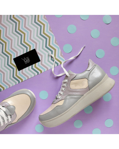 Кросівки з натуральної шкіри Арт. Om-1