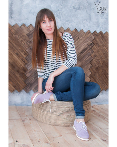 Туфлі з замші Арт. 12-29Se