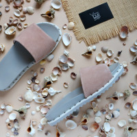 Замшеві шльопанці Арт. 10-9/125