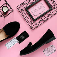 Сліпери із чорної замші Арт. 05-3К(Mr8)