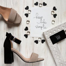 Замшеві босоніжки на підборах Арт. 853-3/48Ок