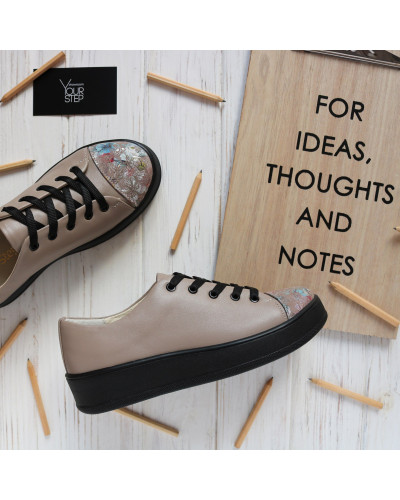 Бежеві кеди Арт. 33-1/143