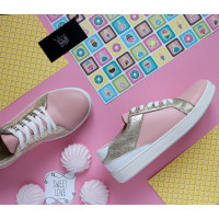 Кеди із натуральної шкіри Арт. Т-4(Em)