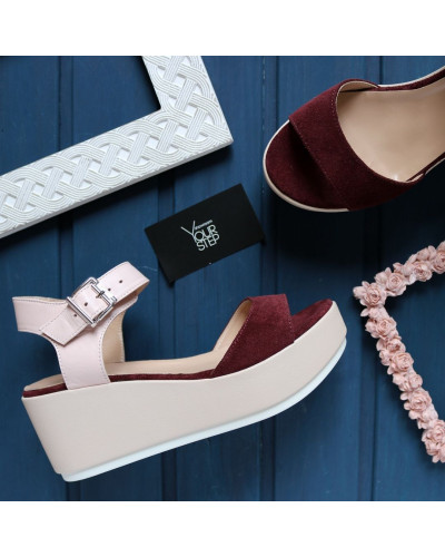 Босоніжки на танкетці Арт. 352-2