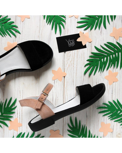 Босоніжки з замші Арт. 10-5/144