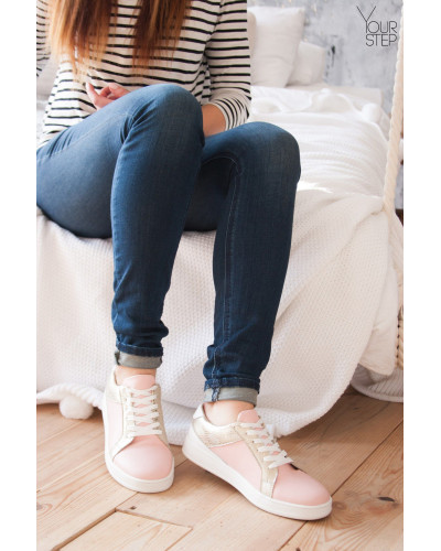 Кеди із натуральної шкіри Арт. Т-4(Em)