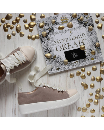 Бежеві кеди Арт. 33-1/143-0015