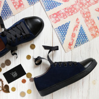 Замшеві кеди Арт. Em-1-Rs