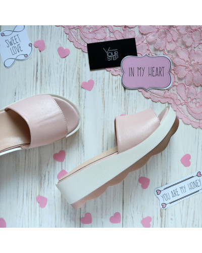 Шльопанці з натуральної шкіри Арт. 228-1