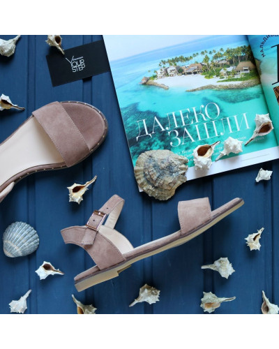 Босоніжки бежевого відтінку Арт. 10-5Lib