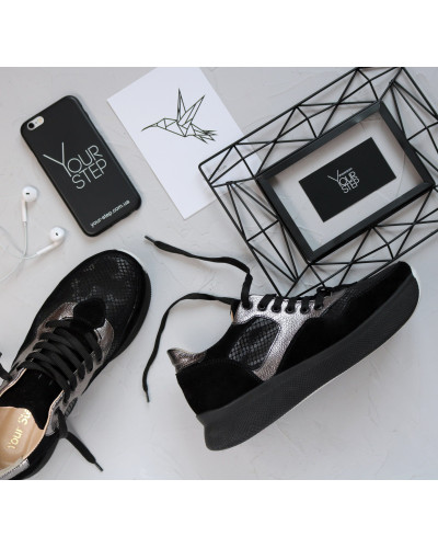 Кросівки чорного кольору Арт. Om-1