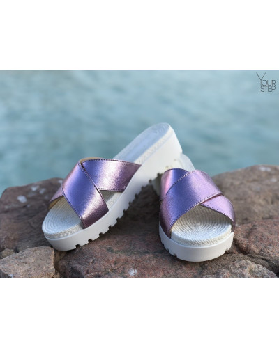 Шльопанці рожевого кольору Арт. 10-19/019