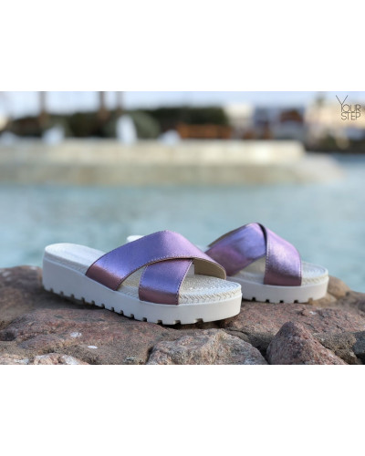 Шльопанці рожевого кольору Арт. 10-19/019